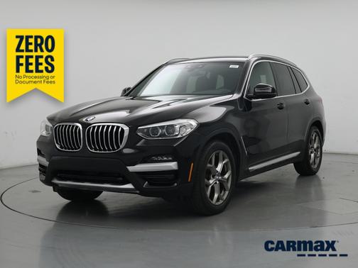 Black 2021 BMW X3 sDrive30i