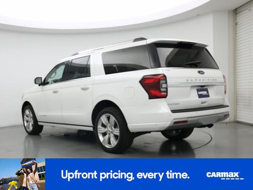 White 2024 Ford Expedition Max Platinum