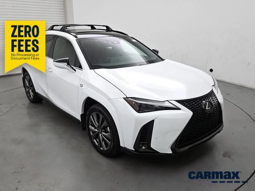 White 2023 Lexus UX 250h F-SPORT Handling