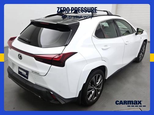 White 2023 Lexus UX 250h F-SPORT Handling