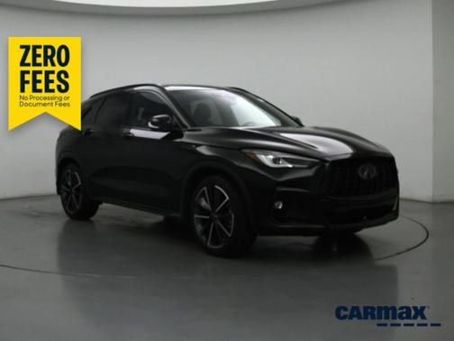 Black 2023 INFINITI QX50 Sport