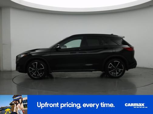Black 2023 INFINITI QX50 Sport