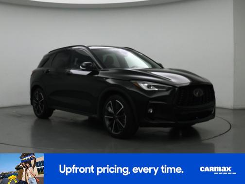 Black 2023 INFINITI QX50 Sport