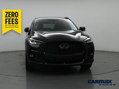 Black 2023 INFINITI QX50 Sport