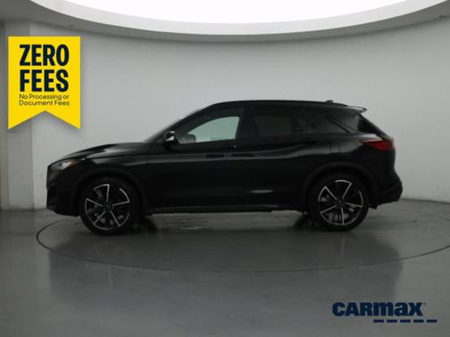 Black 2023 INFINITI QX50 Sport