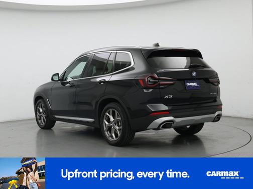 Black 2022 BMW X3 sDrive30i