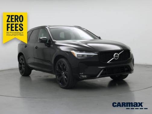 Black 2022 Volvo XC60 B6 R-Design