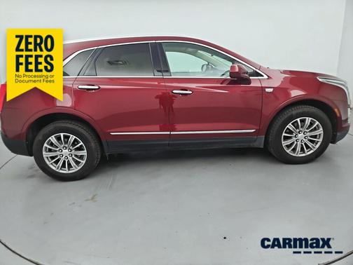 Red 2017 Cadillac XT5 Luxury
