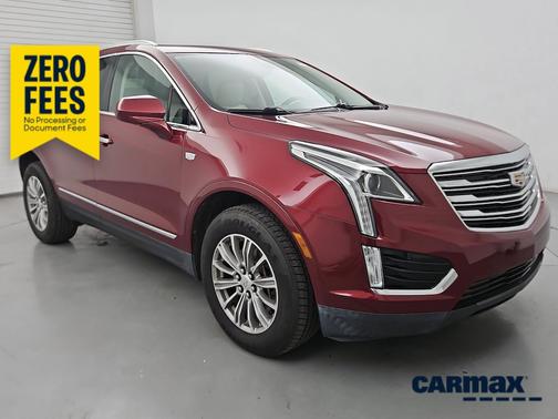 Red 2017 Cadillac XT5 Luxury