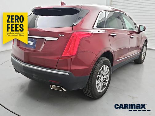 Red 2017 Cadillac XT5 Luxury