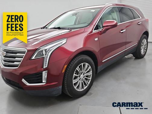 Red 2017 Cadillac XT5 Luxury