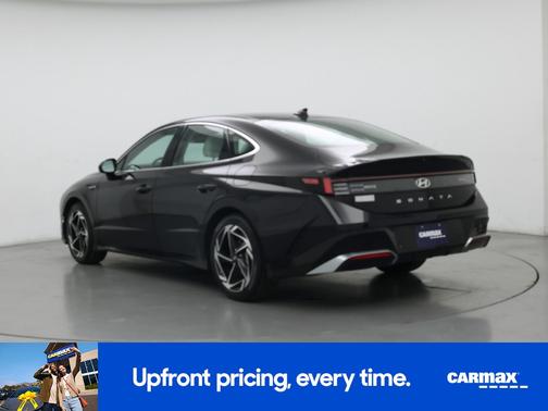 Black 2024 Hyundai SONATA SEL