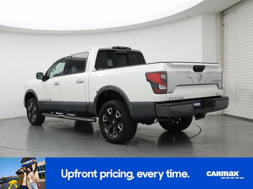 White 2020 Nissan Titan Platinum Reserve