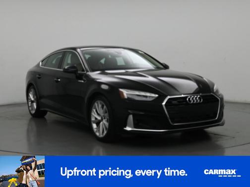 Black 2023 Audi A5 Sportback Premium Plus