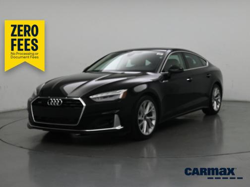 Black 2023 Audi A5 Sportback Premium Plus