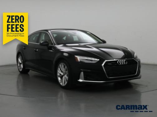 Black 2023 Audi A5 Sportback Premium Plus