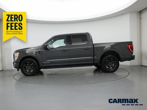 Gray 2021 Ford F-150 XLT