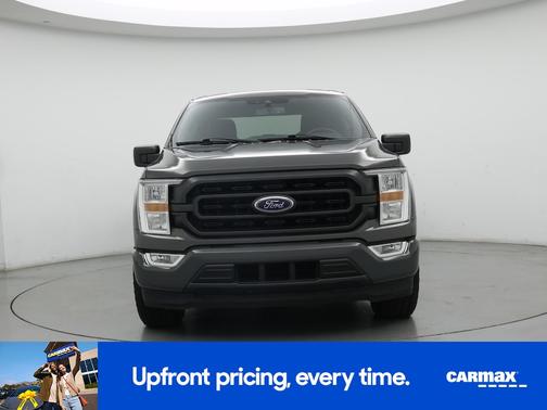 Gray 2021 Ford F-150 XLT