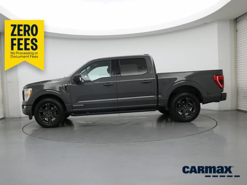 Gray 2021 Ford F-150 XLT