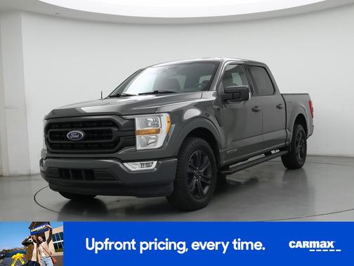 Gray 2021 Ford F-150 XLT