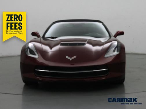 Burgundy 2016 Chevrolet Corvette Stingray