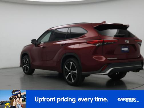 Burgundy 2021 Toyota Highlander XSE