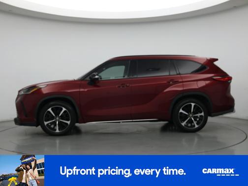 Burgundy 2021 Toyota Highlander XSE