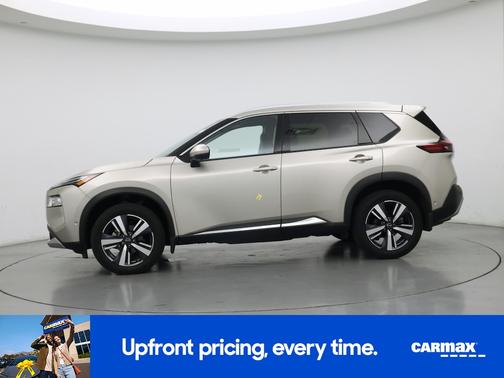 Silver 2023 Nissan Rogue Platinum