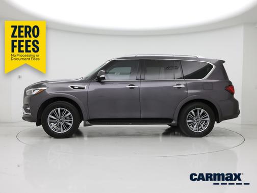 Gray 2023 INFINITI QX80 Luxe