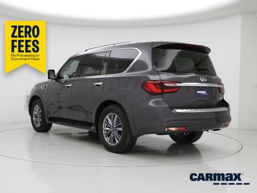 Gray 2023 INFINITI QX80 Luxe