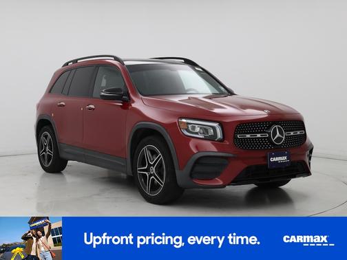 Red 2020 Mercedes-Benz GLB 250
