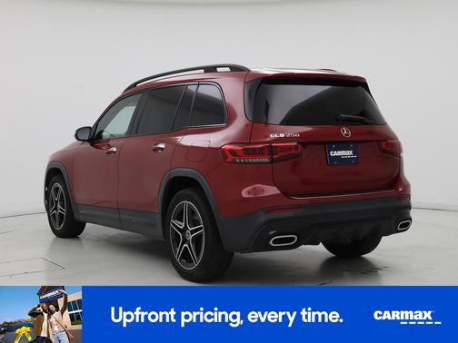 Red 2020 Mercedes-Benz GLB 250