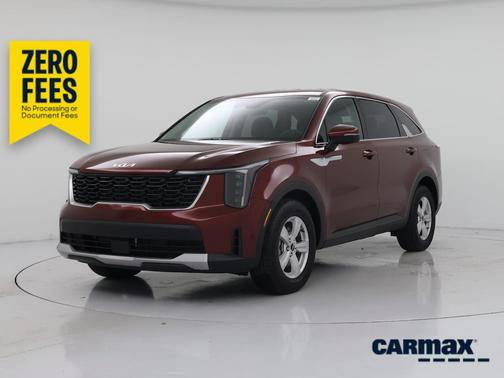 Red 2025 Kia Sorento LX