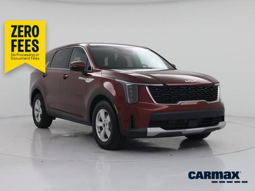 Red 2025 Kia Sorento LX