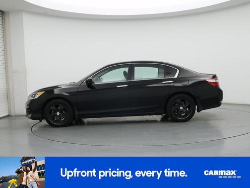 Black 2016 Honda Accord LX