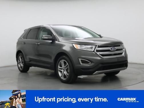 Gray 2016 Ford Edge Titanium