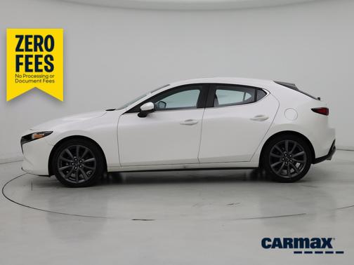 White 2023 Mazda Mazda3 2.5 S Preferred Package