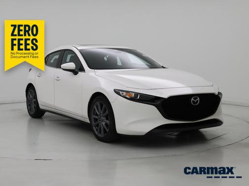 White 2023 Mazda Mazda3 2.5 S Preferred Package