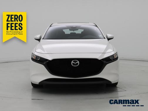 White 2023 Mazda Mazda3 2.5 S Preferred Package