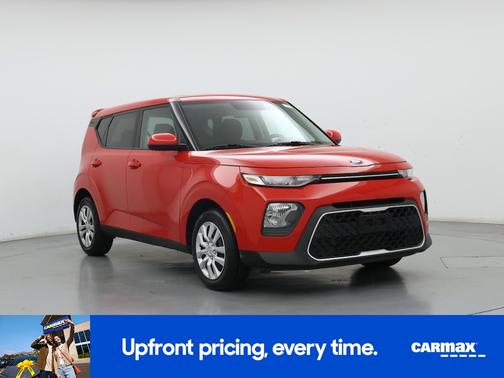 Red 2020 Kia Soul LX