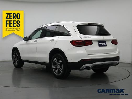 White 2020 Mercedes-Benz GLC 300