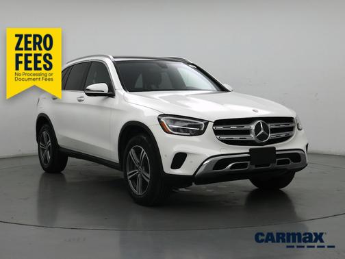 White 2020 Mercedes-Benz GLC 300