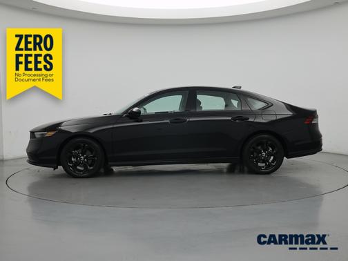 Black 2025 Honda Accord SE
