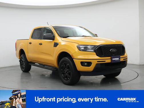 Orange 2021 Ford Ranger XLT