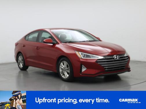Burgundy 2019 Hyundai ELANTRA Value Edition