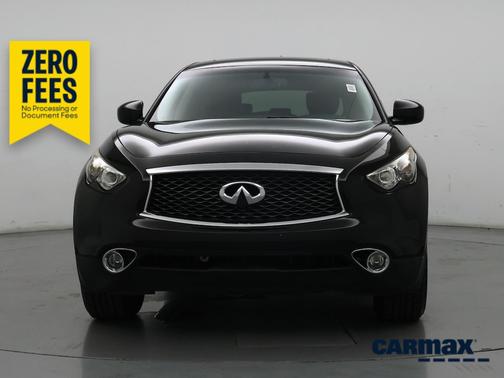 Black 2017 INFINITI QX70