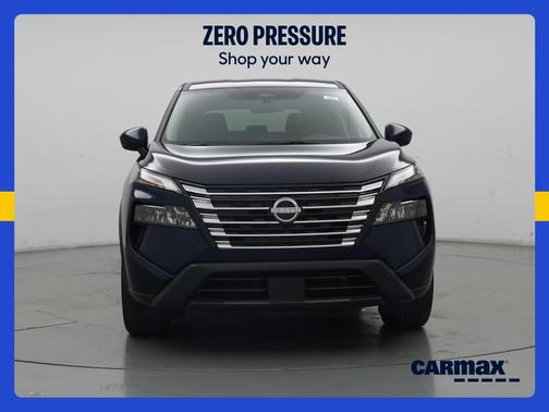 Blue 2025 Nissan Rogue SV