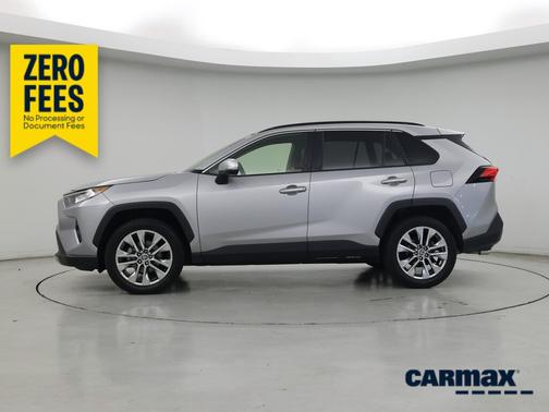 Silver 2021 Toyota RAV4 Limited