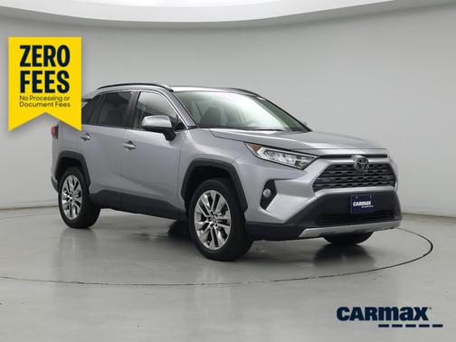 Silver 2021 Toyota RAV4 Limited