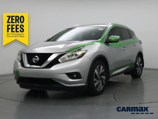 Silver 2015 Nissan Murano Platinum